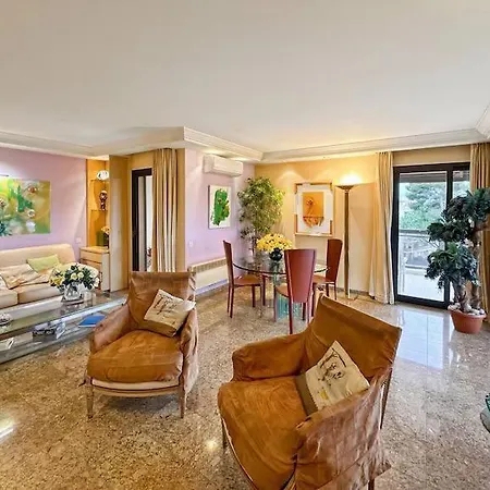 Appt 2ch 90m2 Avec Terrasse 40m2, Piscine Et Tennis * Cannes