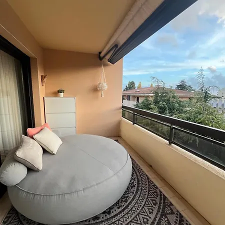 Appt 2ch 90m2 Avec Terrasse 40m2, Piscine Et Tennis Διαμέρισμα Κάννες